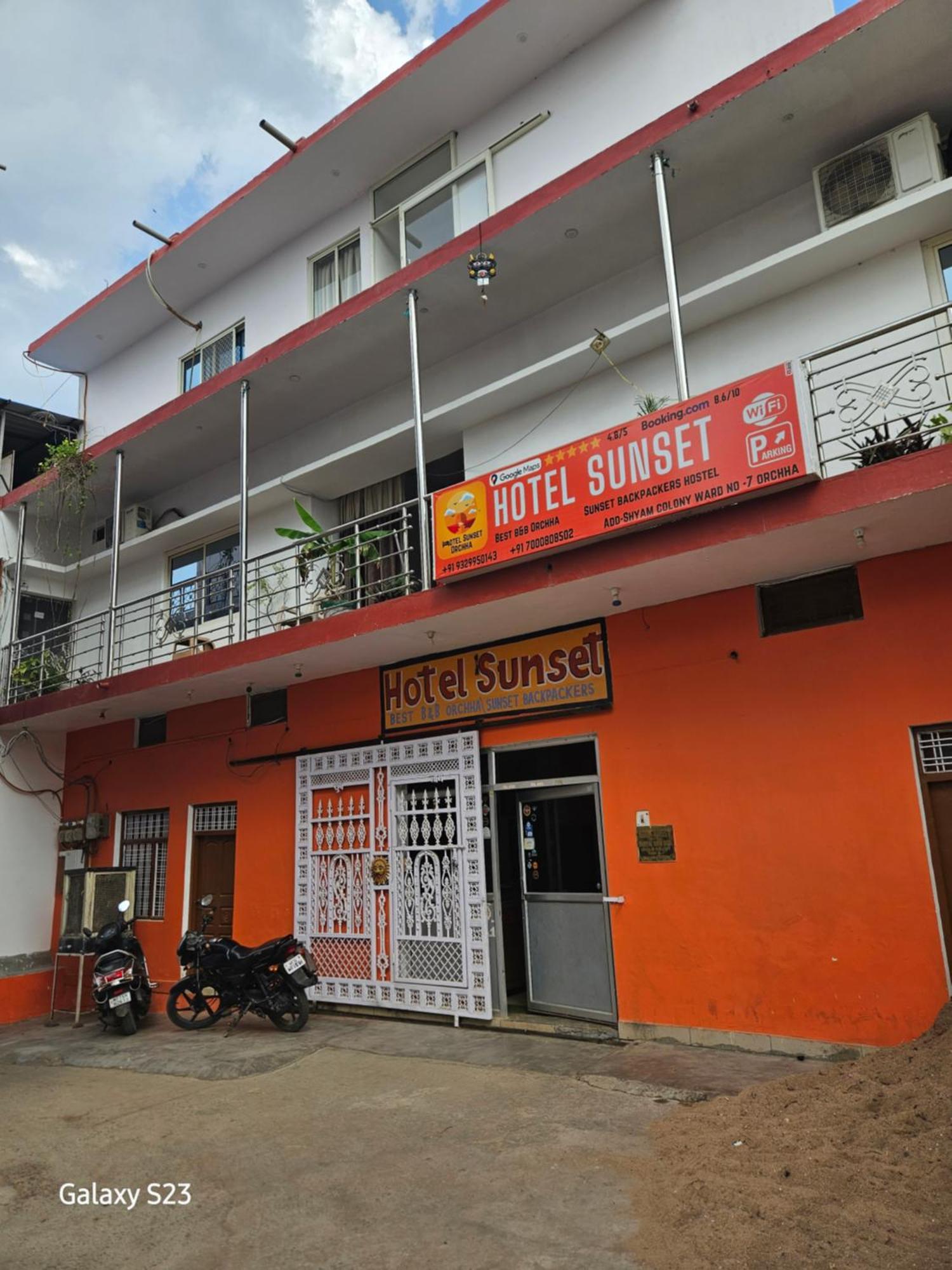 Hotel Sunset Orchha Eksteriør bilde